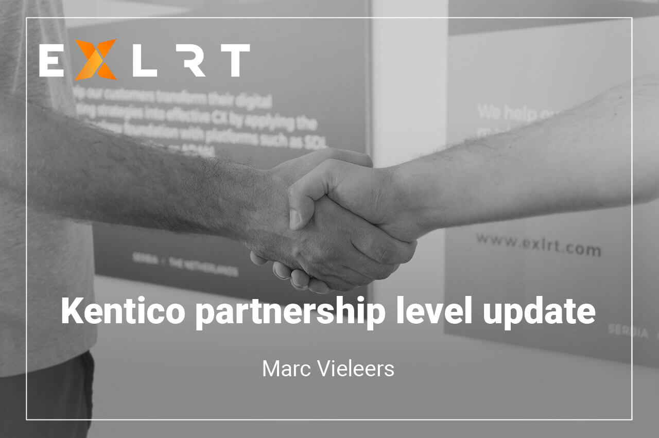 Kentico partner level update
