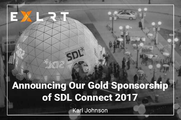 Announcing Our Gold Sponsorship of SDL Connect 2017